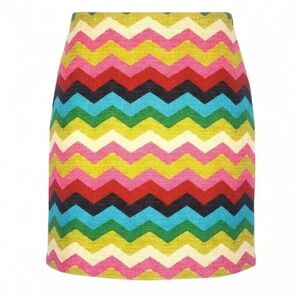 Sevier Skirt Custom Chevron Panama Wave Design Size M-L